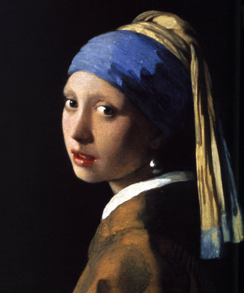 Johannes Vermeer, Het meisje met de parel dmathome Johannes Vermeer, Het meisje met de parel dmathome