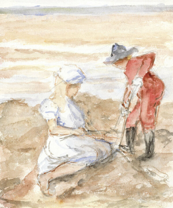 Jozef Israëls, Kinderen spelend aan het strand