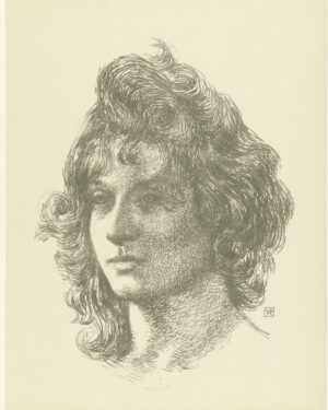 Theo Van Rysselberghe, Portret van jonge vrouw